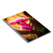 Carnet Créature rose (Côté Droit)