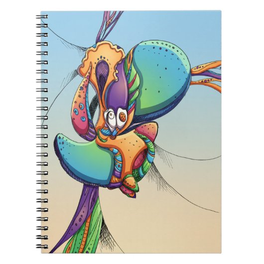 Carnet Créatures de fantaisie dans le style de la bande d (Devant)