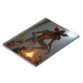 Carnet Créatures Démogorgon autour d'un feu de camp (Côté gauche)