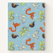 Carnet Créatures Magiques Motif Vintage (Dos)
