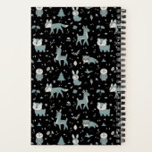 Carnet Créatures mignonnes des bois endormies à minuit (Verso)