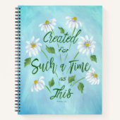 Carnet Créé pour un tel temps que ce bloc-notes (Devant)