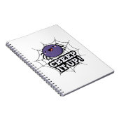 Carnet Creep It Up Jeu de mots drôle d'araignée (Côté Droit)