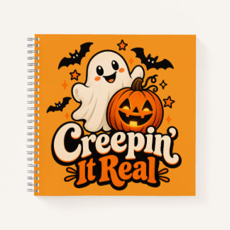 Carnet « Creepin’ It Real » Halloween mignon
