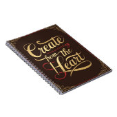 Carnet Créer avec le cœur (Côté Droit)