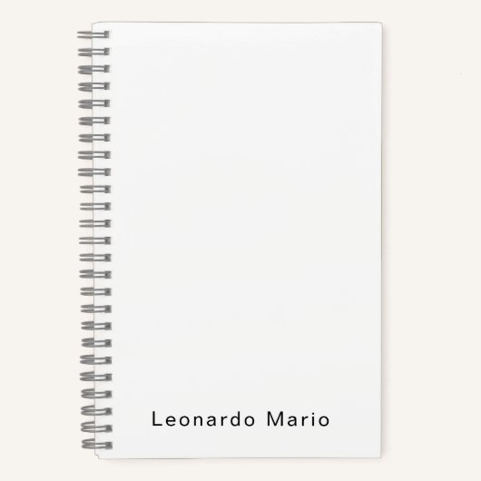 Carnet Créez le vôtre (Recto)