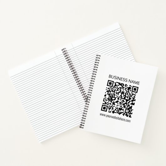 Carnet Créez un code QR d'entreprise instantanément avec  (Intérieur)