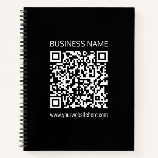 Carnet Créez un code QR instantanément avec l'URL de votr (Devant)