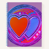 Carnet Créez vos propres Coeurs Chaleureux et Cool : "ksc (Devant)