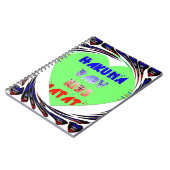 Carnet Créez vos propres coeurs lumineux conception bébé (Côté gauche)