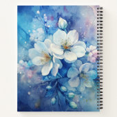 Carnet Créez vos propres roses de thé blanches et brumeus (Dos)