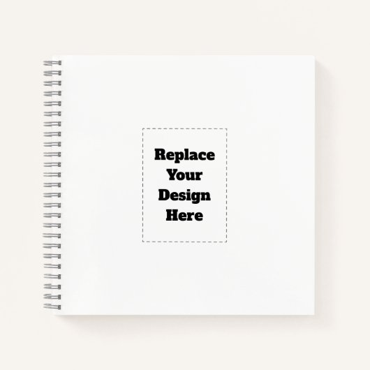 Carnet Créez votre propre blanc (Devant)