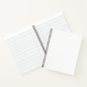 Carnet créez votre propre blanc (Intérieur)