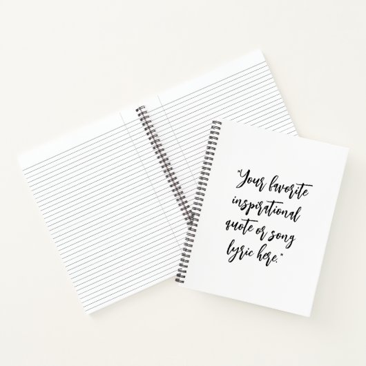 Carnet Créez votre propre calligraphie de devis (Intérieur)