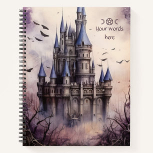 Carnet Créez votre propre château gothique mystérieux