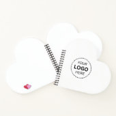 Carnet Créez votre propre conception en forme de coeur la (Intérieur)