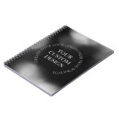 Carnet Créez votre propre conception/logo personnalisé (Côté gauche)