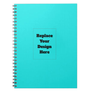 Carnet Créez votre propre cyan