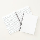 Carnet Créez votre propre design 3,5 x 11 pouces (Intérieur)