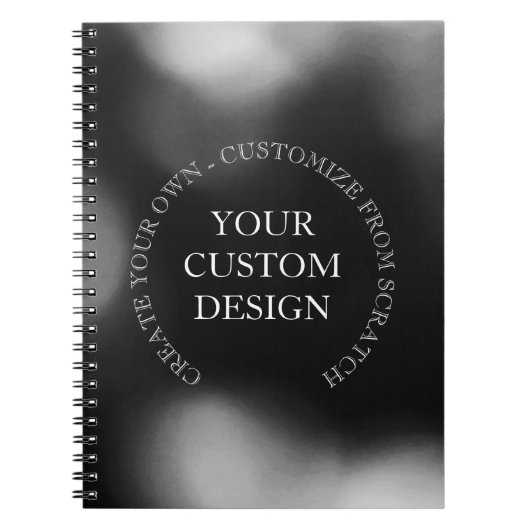 Carnet Créez votre propre design/logo personnalisé (Devant)