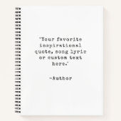 Carnet Créez votre propre devis (Devant)