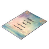 Carnet Créez votre propre devis de motivation océanique D (Côté gauche)