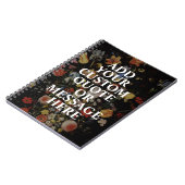 Carnet Créez votre propre devis Floral (Côté gauche)