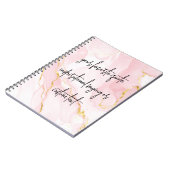 Carnet Créez votre propre devis personnalisé moderne et é (Côté gauche)