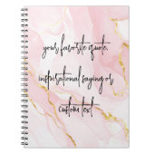 Carnet Créez votre propre devis personnalisé moderne et é (Devant)