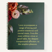 Carnet Créez votre propre image et texte l Moderne fémini (Devant)