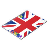 Carnet Créez votre propre magnifique Royaume-Uni coloré (Côté gauche)