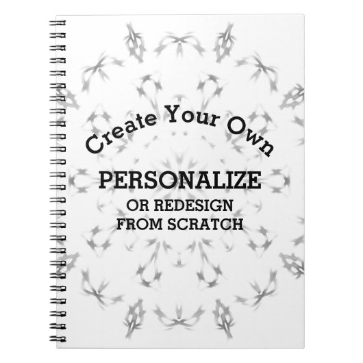 Carnet Créez Votre Propre Modèle (Devant)