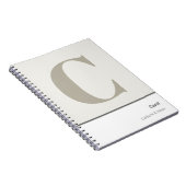 Carnet Créez Votre Propre Monogramme (Côté Droit)
