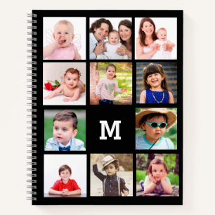 Carnet Créez votre propre monogramme Modèle photo
