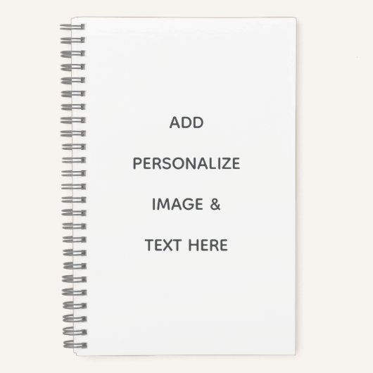 Carnet Créez Votre Propre Personnalisation (Recto)