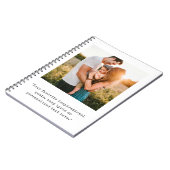 Carnet Créez votre propre photo personnalisée et un devis (Côté gauche)