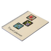 Carnet Créez votre propre planificateur de voyage (Côté gauche)