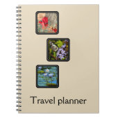 Carnet Créez votre propre planificateur de voyage (Devant)