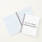 Carnet Créez Votre Propre Promotion de Marque Simple (Intérieur)