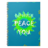 Carnet Créez Votre Propre Shalom Peace Soyez Avec Vous To (Devant)