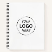 Carnet Créez votre propre spirale de luxe de 8,5 po x 11  (Devant)