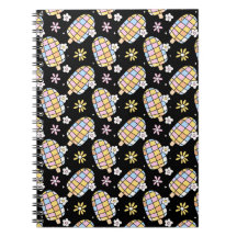 Crème de glace douce et florale - Motif d'été luna