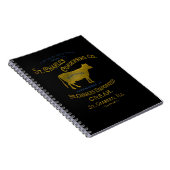 Carnet CRÈME DE LAIT DE VACHE LAITIÈRE St Charles Illinoi (Côté Droit)