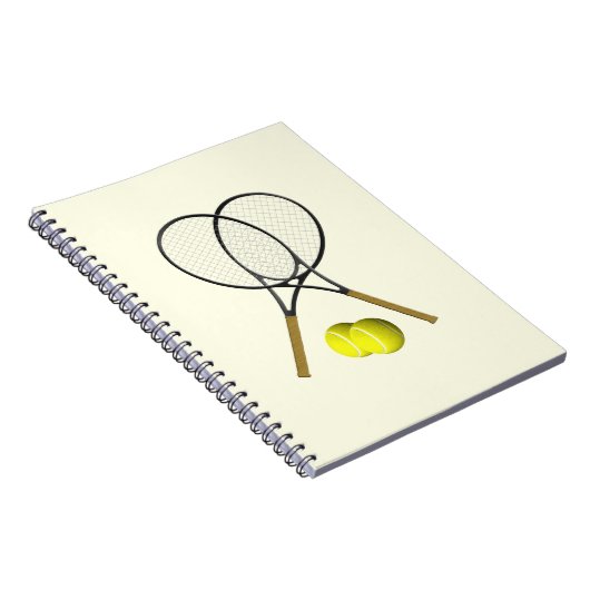Carnet Crème double de tennis (Côté Droit)