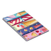 Carnet Crème Glacée (Côté Droit)