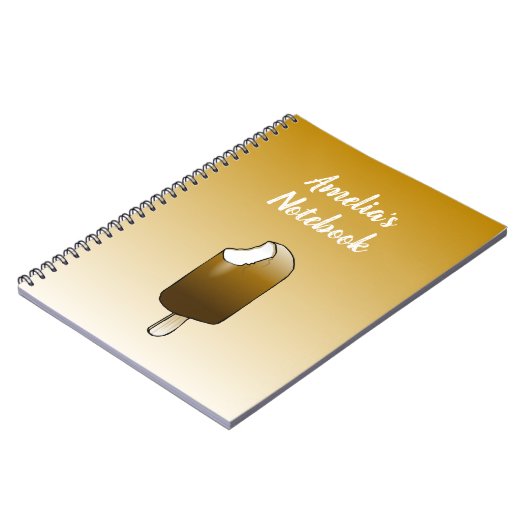 Carnet Crème glacée (Côté gauche)