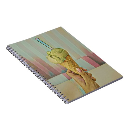 Carnet Crème glacée au chocolat (Côté Droit)