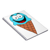 Carnet Crème glacée bleu clair (Côté Droit)