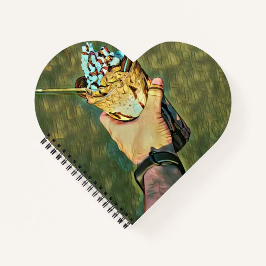 Carnet crème glacée froide cool (Devant)