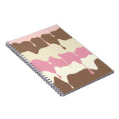 Carnet Crème glacée napolitain de égouttement (Côté Droit)